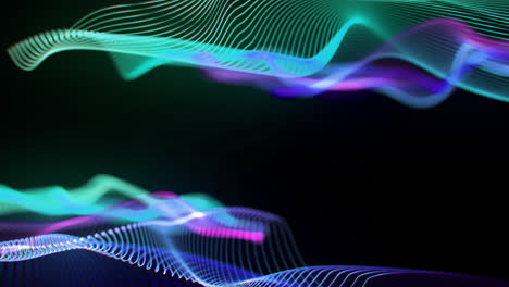 colorful-line-wave-digital-effect-particles-animated-data-flow-concept,-sci-fi-background-digital-space-lines-and-surface-waves-on-black-background